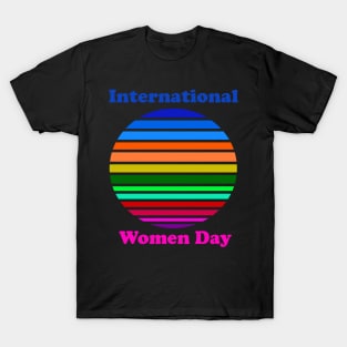 Retro International Women Day T-Shirt